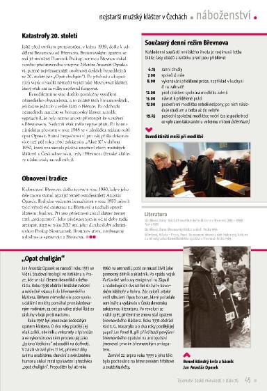 Tajemství české minulosti 76, Strana 45