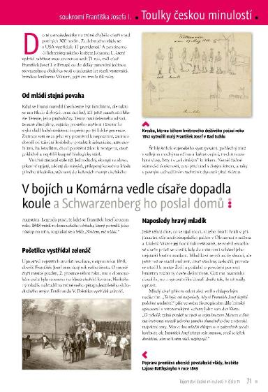Tajemství české minulosti 74, Strana 71