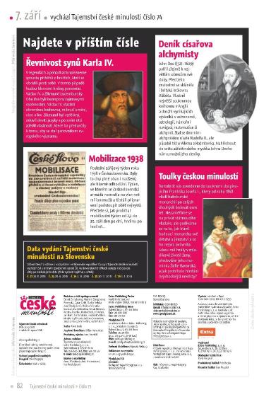 Tajemství české minulosti 73, Strana 82