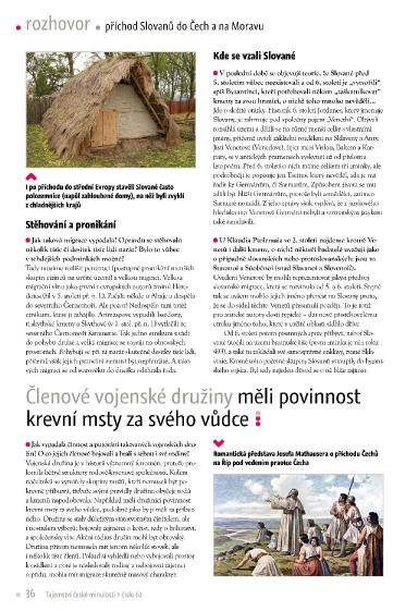 Tajemství české minulosti 62, Strana 36