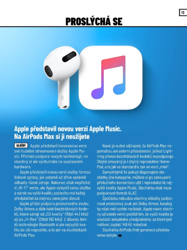 SuperApple Magazín 04/2021, Strana 13