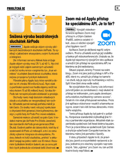 SuperApple Magazín 04/2021, Strana 18
