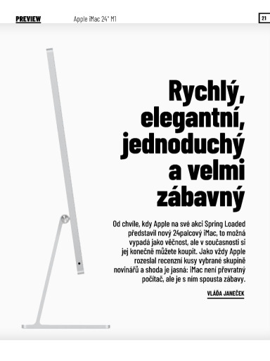 SuperApple Magazín 04/2021, Strana 21