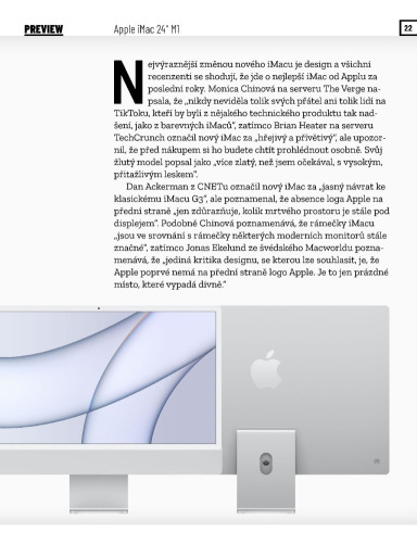 SuperApple Magazín 04/2021, Strana 22