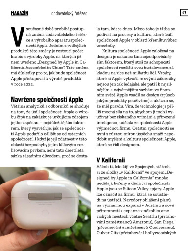 SuperApple Magazín 04/2021, Strana 47