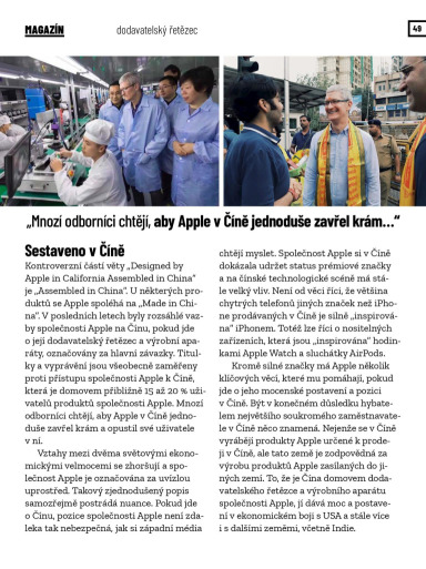 SuperApple Magazín 04/2021, Strana 49