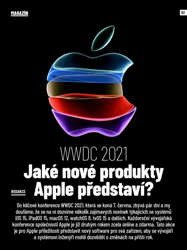 SuperApple Magazín 04/2021, Strana 52