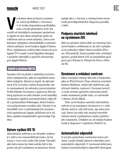 SuperApple Magazín 04/2021, Strana 53