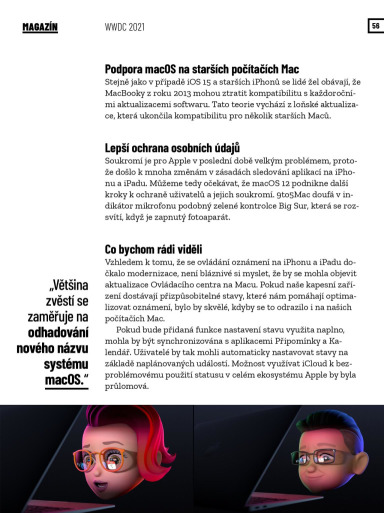SuperApple Magazín 04/2021, Strana 56