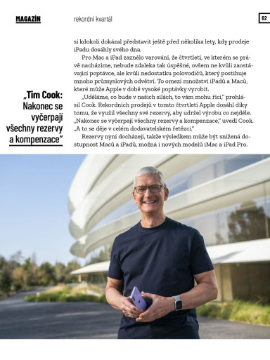 SuperApple Magazín 04/2021, Strana 62