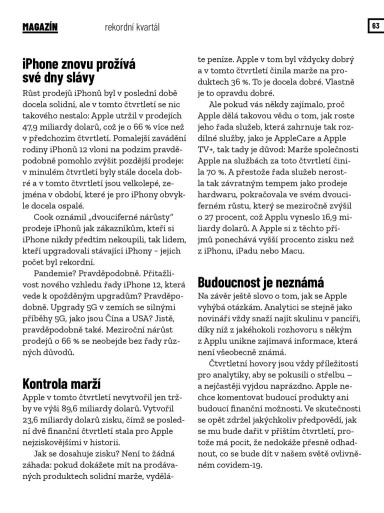 SuperApple Magazín 04/2021, Strana 63