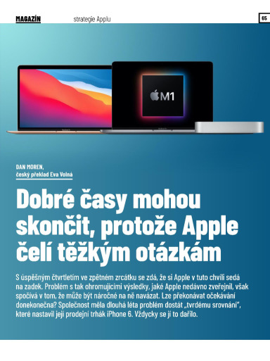 SuperApple Magazín 04/2021, Strana 65