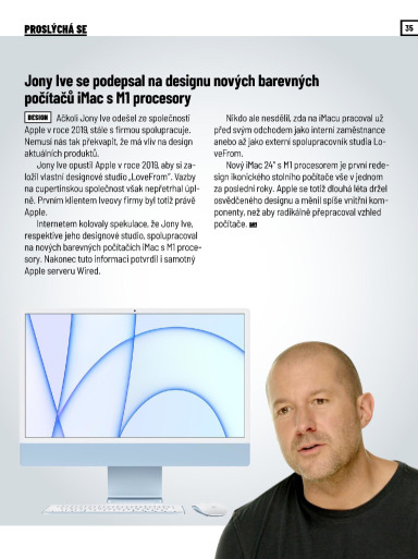 SuperApple Magazín 05/2021, Strana 35