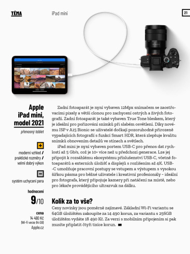 SuperApple Magazín 06/2021, Strana 21