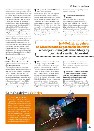 Tajemství vesmíru 11/2021, Page 39