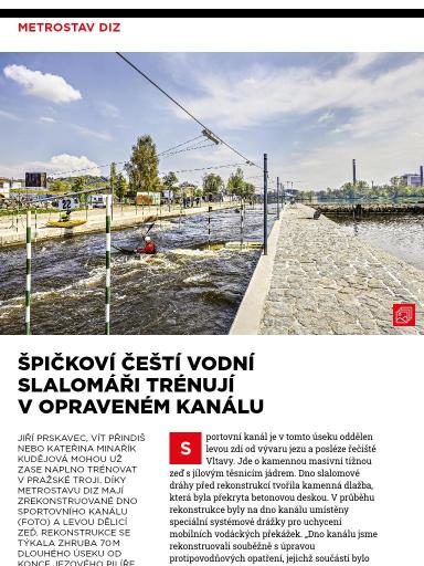 Metrostav 8/2022, Metrostav DIZ