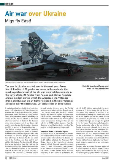 Info EDUARD 06/2023, Air war over Ukraine - Migs fly East!