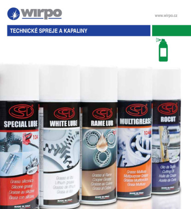 Wirpo Katalogy Siliconi technické spreje