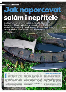 Jak naporcovat salám i nepřítele