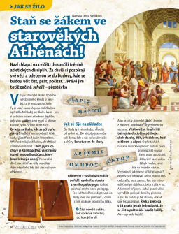 Staň se žákem ve starověkých Athénách!