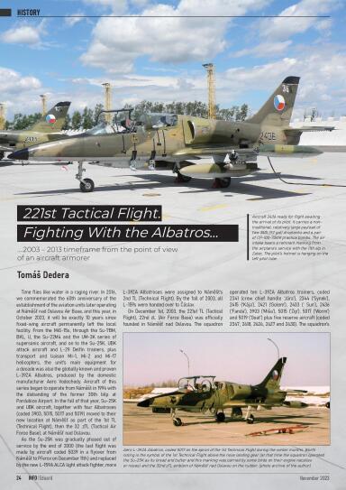 Info EDUARD 11/2023, 221st Tactical Flight. Fighting With the Albatros...