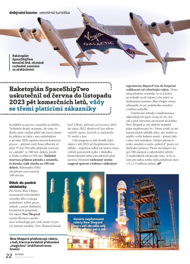 Tajemství vesmíru 12/2023, Strana 22