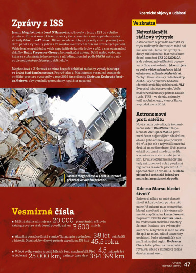 Tajemství vesmíru 12/2023, Strana 47
