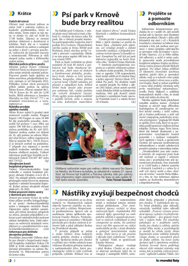 Krnovské listy 16/2022, Strana 2