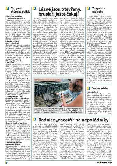 Krnovské listy 16/2022, Strana 4