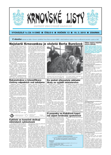 Krnovské listy 06/2010