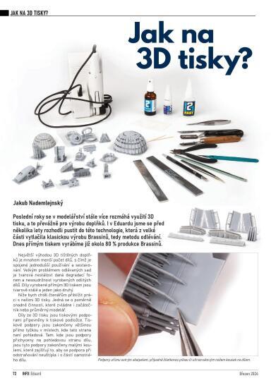 Info EDUARD 03/2024, Jak na 3D tisky?