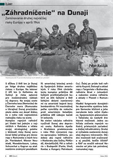 Info EDUARD 04/2024, „Záhradníčenie“ na Dunaji