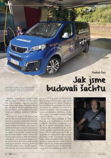 Info EDUARD 04/2024, Jak jsme budovali šachtu
