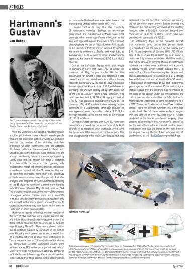 Info EDUARD 04/2024, Hartmann's Gustav