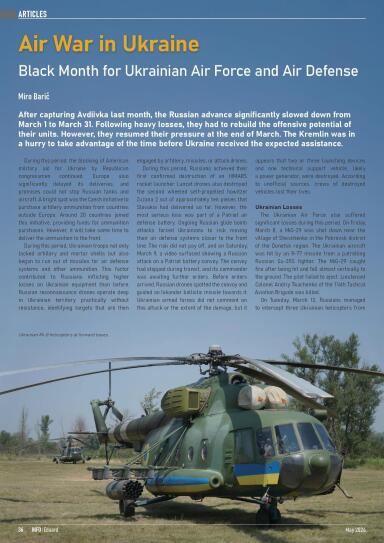 Info EDUARD 05/2024, Air War in Ukraine - Black Month for Ukrainian Air Force and Air Defense