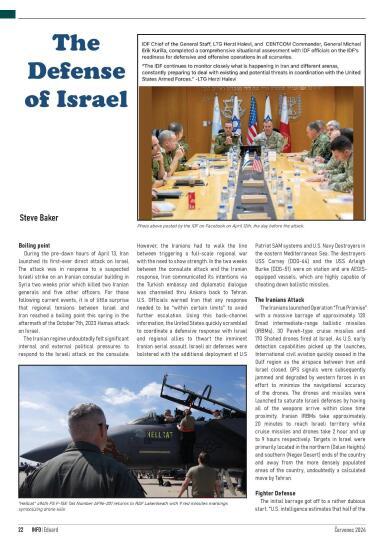 Info EDUARD 06/2024, The Defense of Israel