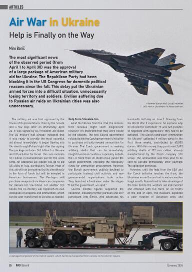 Info EDUARD 06/2024, Airwar in Ukraine - Help is Finally on the Way