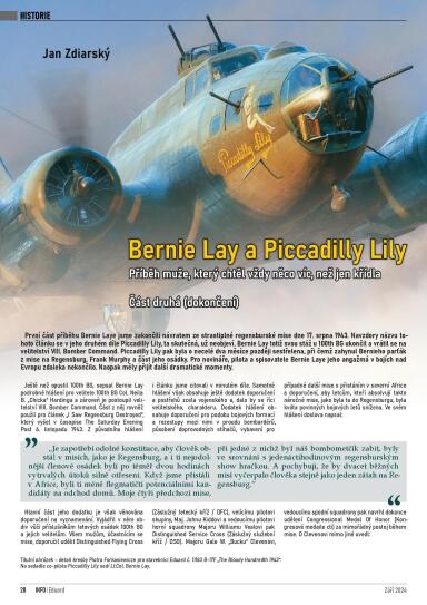 Info EDUARD 09/2024, Bernie Lay a Piccadilly Lily