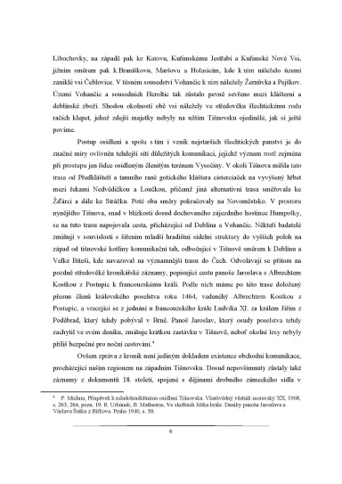 Vohančice - dokumenty o obci Historie a vývoj osídlení obce, Strana 7