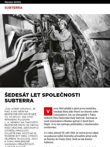 Metrostav 18/2024, Subterra