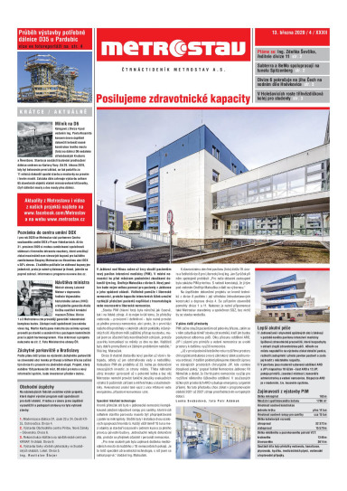 Metrostav 04/2020