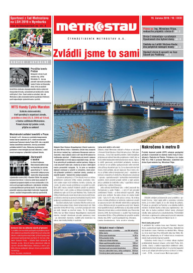 Metrostav 10/2019 | Metrostav