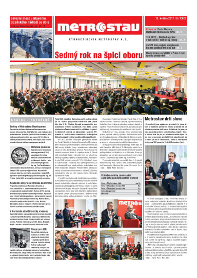 Metrostav 08/2017 | Metrostav