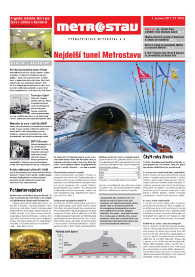 Metrostav 21/2017 | Metrostav