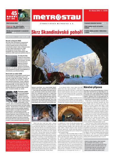 Metrostav 05/2016 | Metrostav