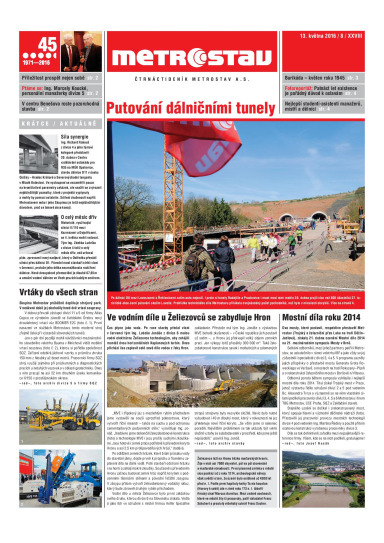 Metrostav 08/2016 | Metrostav