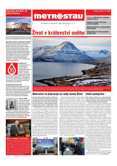 Metrostav 04/2014 | Metrostav
