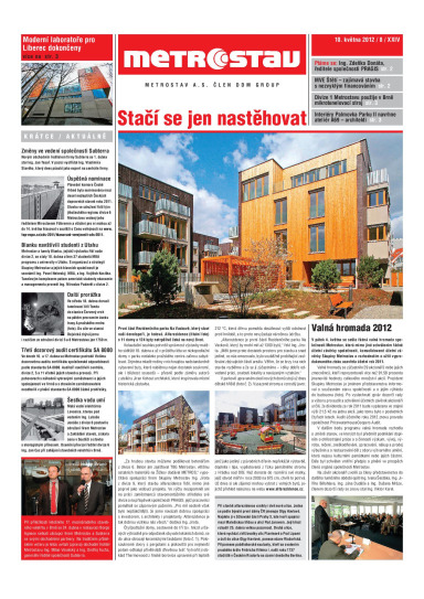 Metrostav 08/2012 | Metrostav