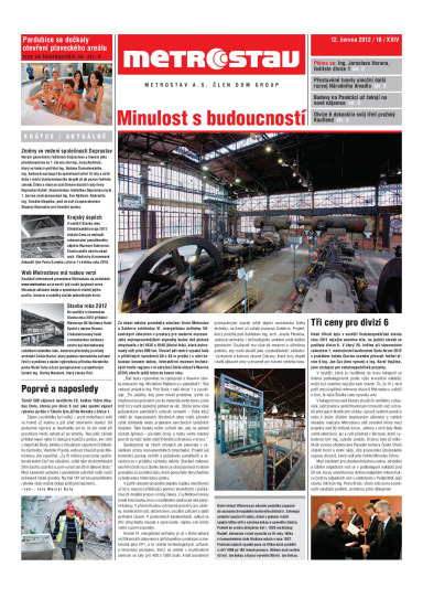 Metrostav 10/2012 | Metrostav
