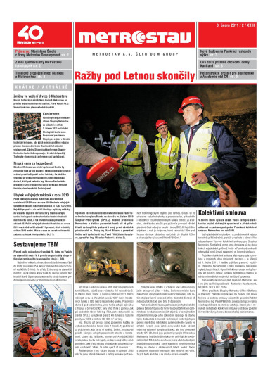Metrostav 02/2011 | Metrostav